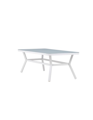 Matbord Virya, 200 × 100 cm, Vit