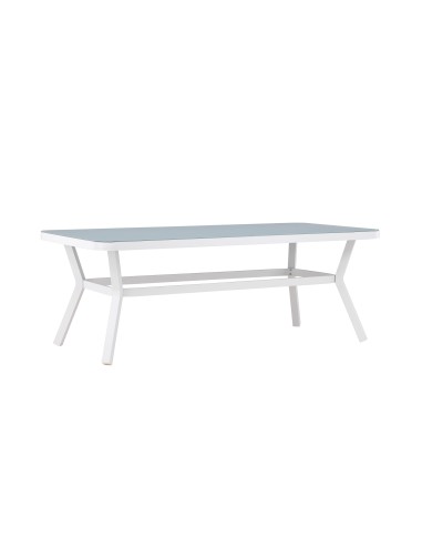Matbord Virya, 200 × 100 cm, Vit