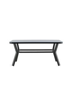 Matbord Virya, 160 × 90 cm, Svart