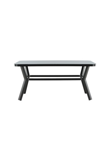 Matbord Virya, 160 × 90 cm, Svart