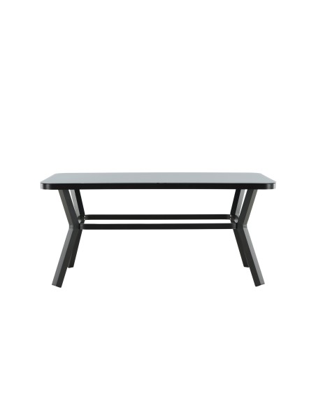 Matbord Virya, 160 × 90 cm, Svart