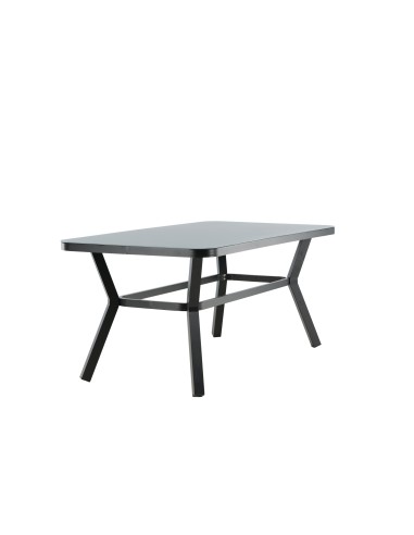 Matbord Virya, 160 × 90 cm, Svart