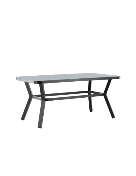 Matbord Virya, 160 × 90 cm, Svart