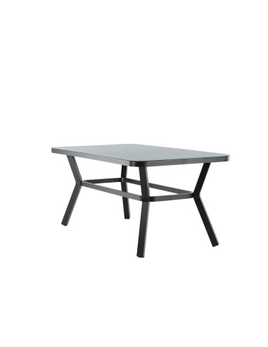 Matbord Virya, 160 × 90 cm, Svart