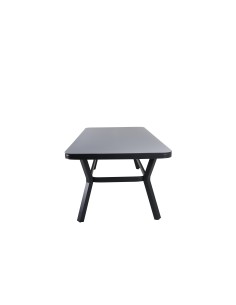 Matbord Virya, 200 × 100 cm, Svart