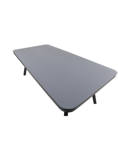 Matbord Virya, 200 × 100 cm, Svart