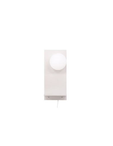Vägglampa Troyes, Light Grey