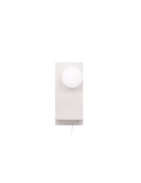 Vägglampa Troyes, Light Grey