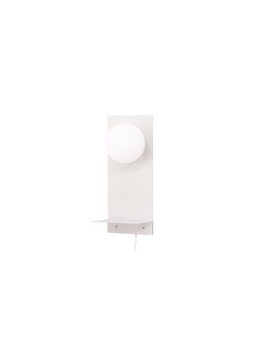 Vägglampa Troyes, Light Grey