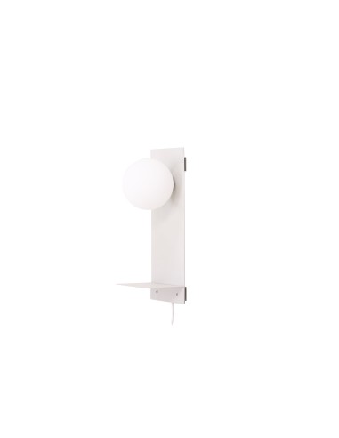 Vägglampa Troyes, Light Grey