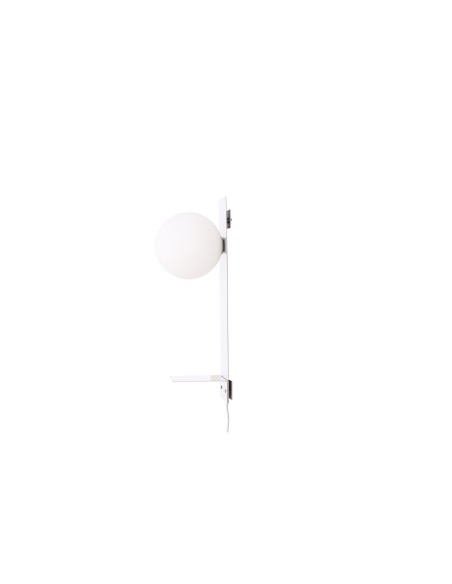Vägglampa Troyes, Light Grey