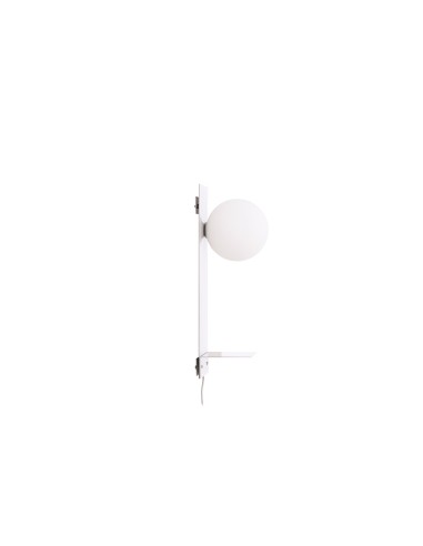 Vägglampa Troyes, Light Grey