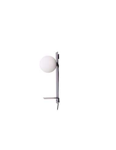 Vägglampa Troyes, Svart