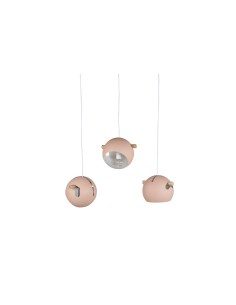 Taklampa Tubbie, Dusty Pink