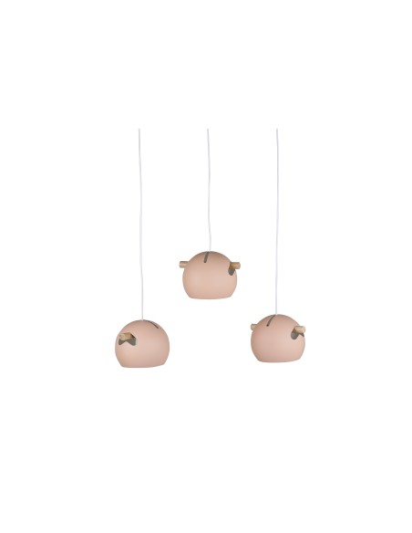 Taklampa Tubbie, Dusty Pink