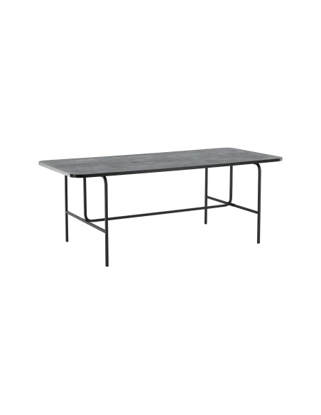 Matbord Uno, 200 × 90 cm, Svart