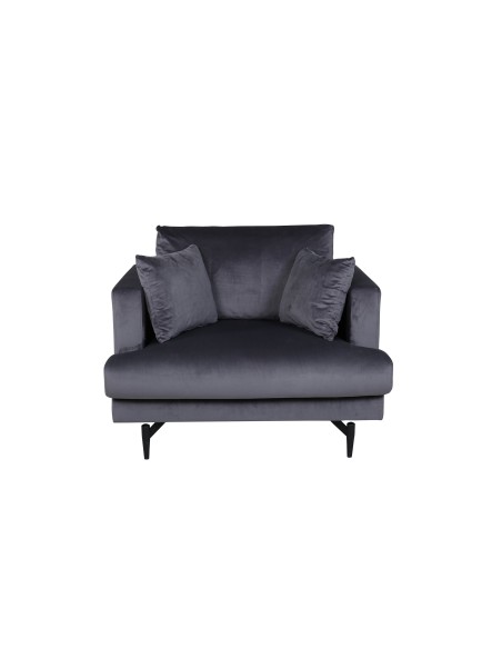 Fåtölj Sofia, 104 × 92 cm, Dark Grey