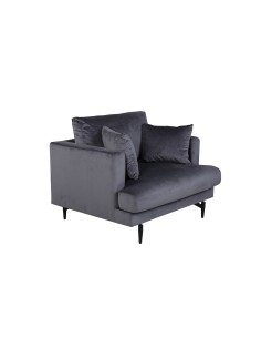 Fåtölj Sofia, 104 × 92 cm, Dark Grey 2
