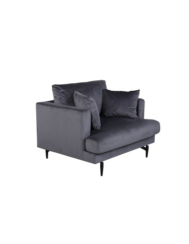Fåtölj Sofia, 104 × 92 cm, Dark Grey