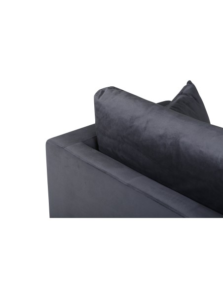 Fåtölj Sofia, 104 × 92 cm, Dark Grey