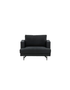 Fåtölj Sofia, 104 × 92 cm, Svart