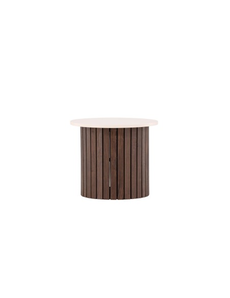 Runt sidobord Visingsö, Ø52 cm, Beige