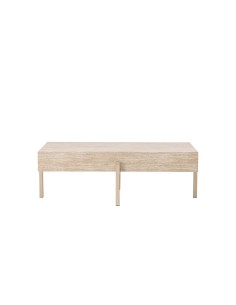 Soffbord Vadholmen, 126 × 82 cm, Vitlaserad