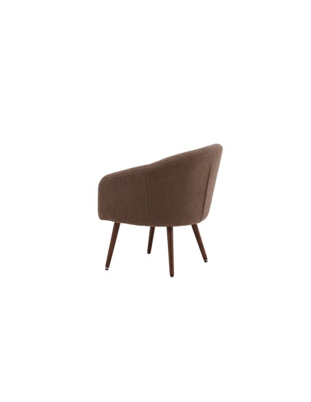 Fåtölj Wanda, 68 × 63 cm, Brun