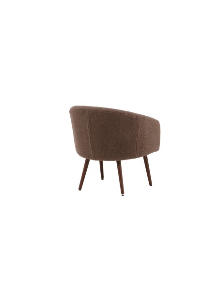 Fåtölj Wanda, 68 × 63 cm, Brun