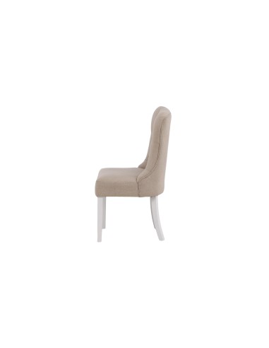 Matstol Vista, Beige/Vit
