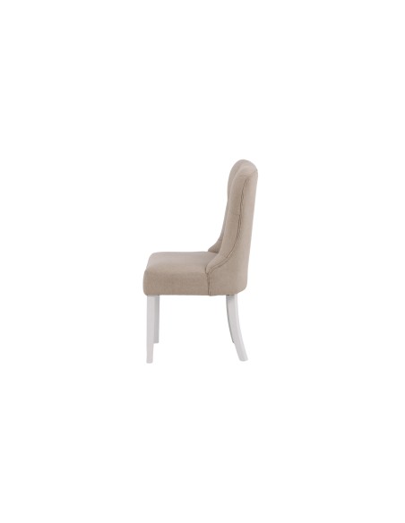 Matstol Vista, Beige/Vit