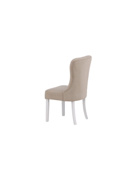 Matstol Vista, Beige/Vit