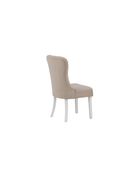 Matstol Vista, Beige/Vit