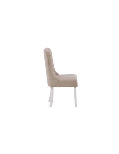 Matstol Vista, Beige/Vit