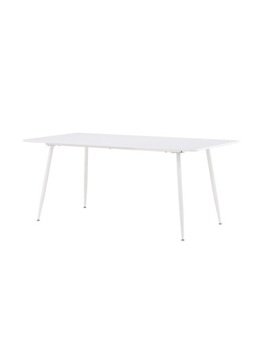 Matbord Silar, 180 × 90 cm, Vit