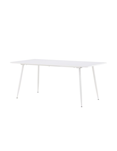 Matbord Silar, 180 × 90 cm, Vit