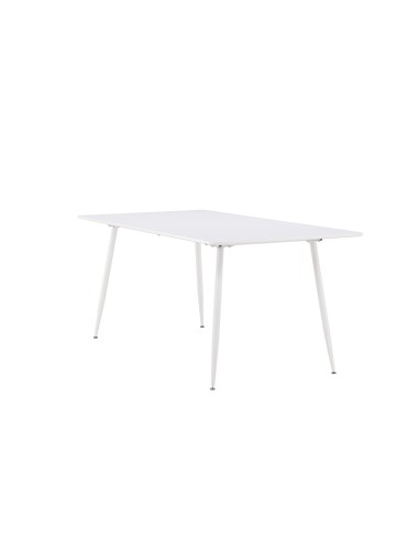 Matbord Silar, 180 × 90 cm, Vit