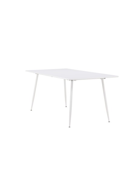 Matbord Silar, 180 × 90 cm, Vit