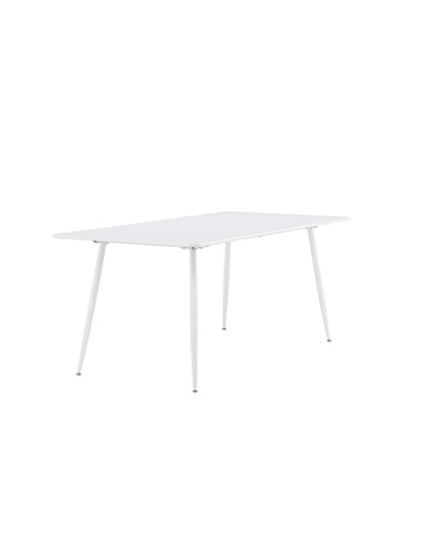 Matbord Silar, 180 × 90 cm, Vit
