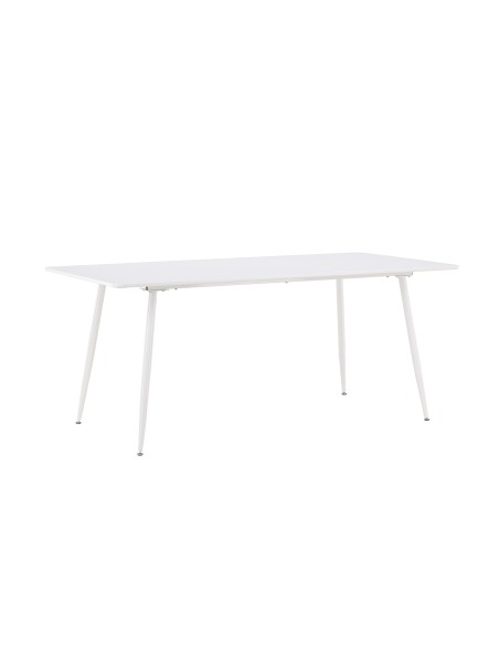 Matbord Silar, 180 × 90 cm, Vit