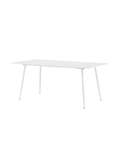 Matbord Silar, 180 × 90 cm, Vit