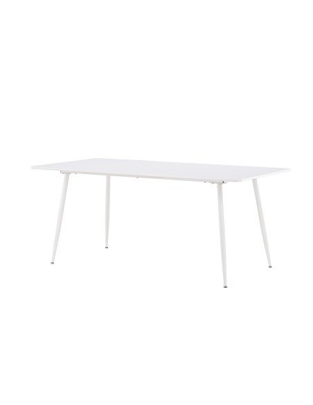 Matbord Silar, 180 × 90 cm, Vit