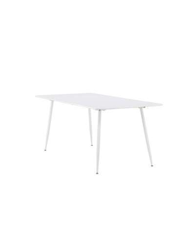 Matbord Silar, 180 × 90 cm, Vit