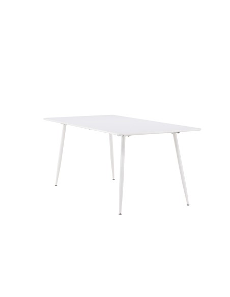 Matbord Silar, 180 × 90 cm, Vit
