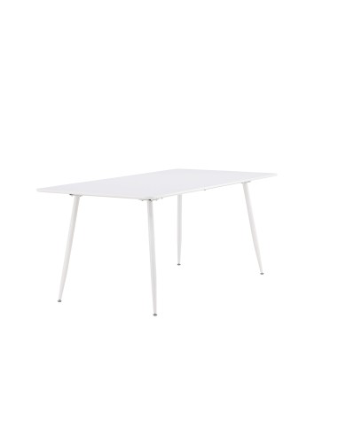 Matbord Silar, 180 × 90 cm, Vit