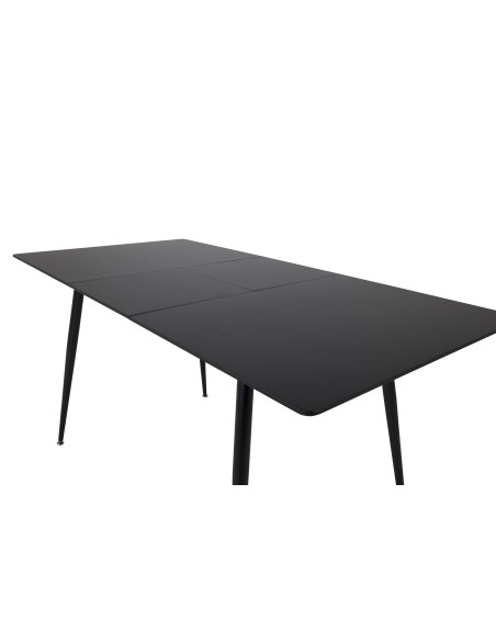 Matbord Silar, 120 × 80 cm, Svart