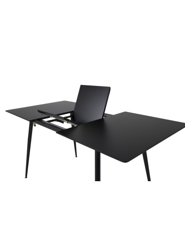 Matbord Silar, 120 × 80 cm, Svart