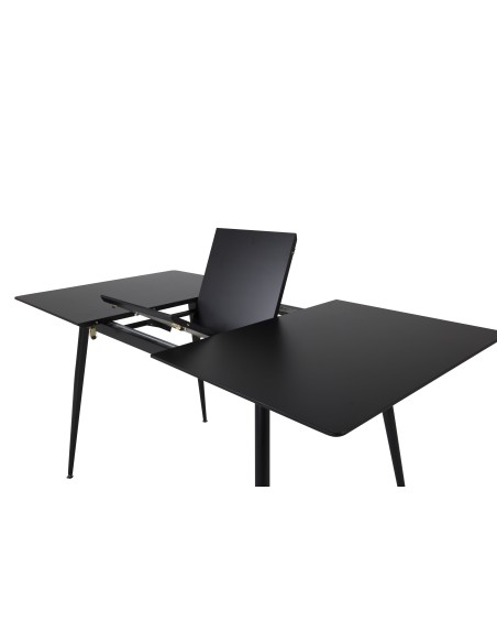 Matbord Silar, 120 × 80 cm, Svart