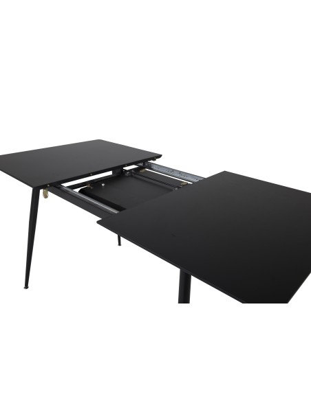Matbord Silar, 120 × 80 cm, Svart