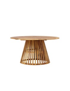 Runt matbord Tucumán, Ø150 cm, Natur 2